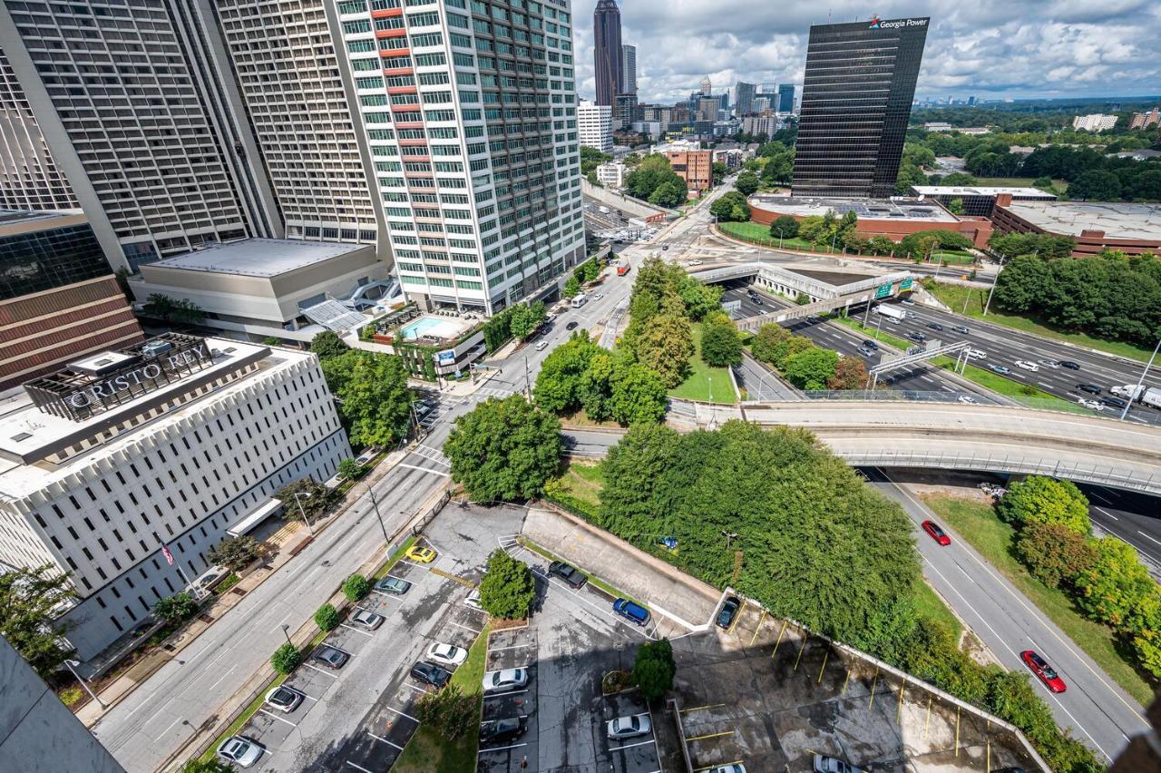 Atlanta Downtown! City View! Paid Onsite Parking Lm405 المظهر الخارجي الصورة